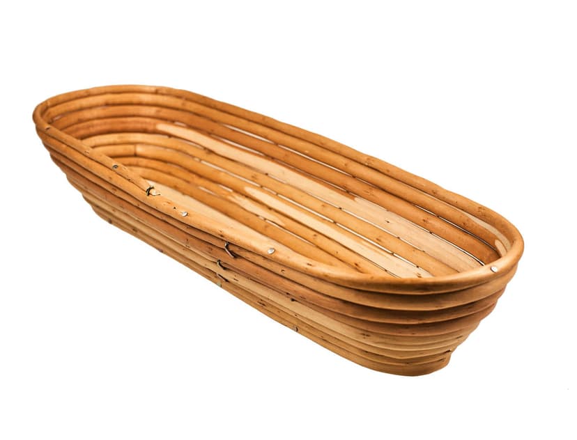 Koszyk wiklinowy podłużny do wyrastania chleba 1,5 kg