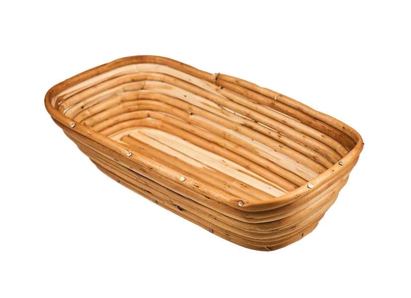 Koszyk wiklinowy podłużny do wyrastania chleba 0,8 kg