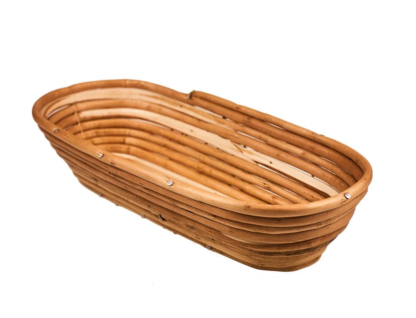 Koszyk wiklinowy owalny do wyrastania chleba 0,4 kg