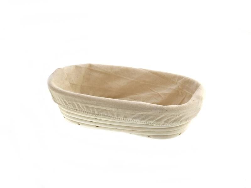 Koszyk rattanowy owalny do wyrastania chleba 1 kg