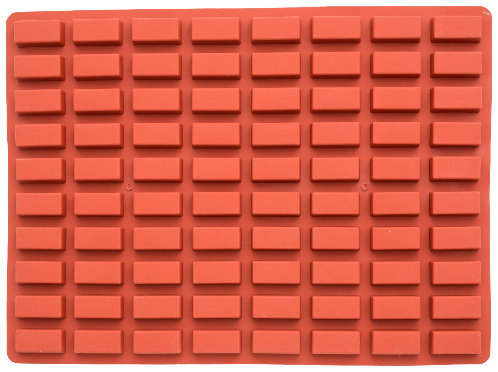 Forma silikonowa do wypieku Prostokąty 18x37mm 80 gniazd